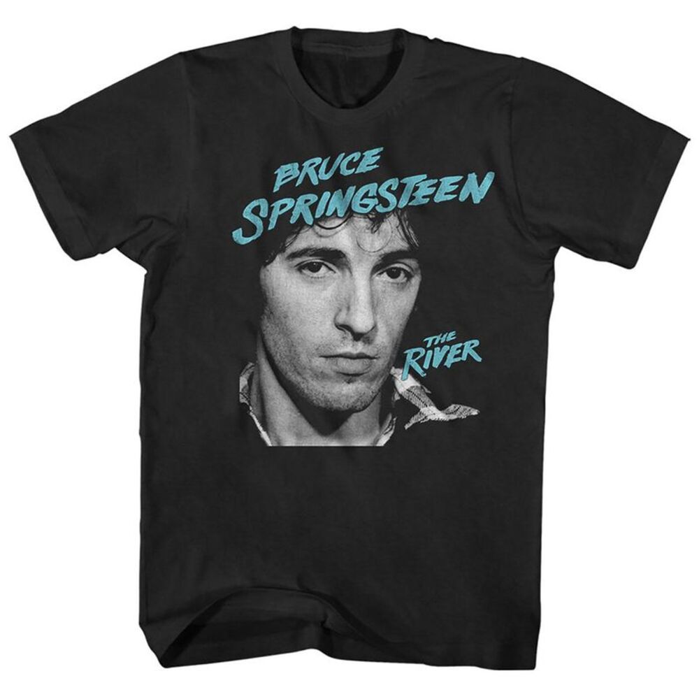 Bruce Springsteen Unisex Adult River 2016 T-Shirt / Black